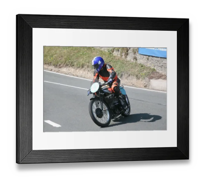 Framed Print : Roger Sutcliffe (Norton) 2007 Parade Lap Framed Print : Roger Sutcliffe (Norton) 2007 Parade Lap