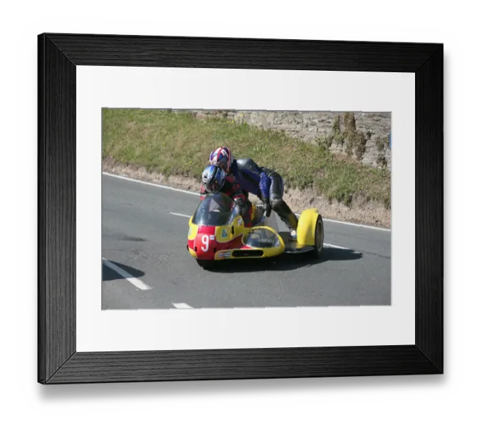 Framed Print : Terry Windle & Rae Hinchcliffe (Windle BSA) 2007 Parade Lap Framed Print : Terry Windle & Rae Hinchcliffe (Windle BSA) 2007 Parade Lap