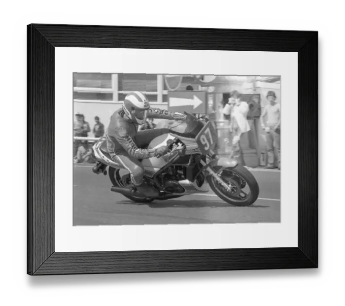 Framed Print : Brian Gray (Yamaha) 1984 Production TT Framed Print : Brian Gray (Yamaha) 1984 Production TT