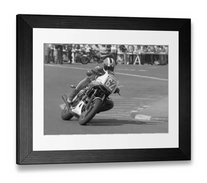 Framed Print : Ken Dobson (Honda) 1984 Production TT Framed Print : Ken Dobson (Honda) 1984 Production TT