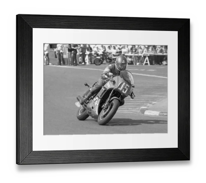 Framed Print : Graham Bentman (Kawasaki) 1984 Production TT Framed Print : Graham Bentman (Kawasaki) 1984 Production TT