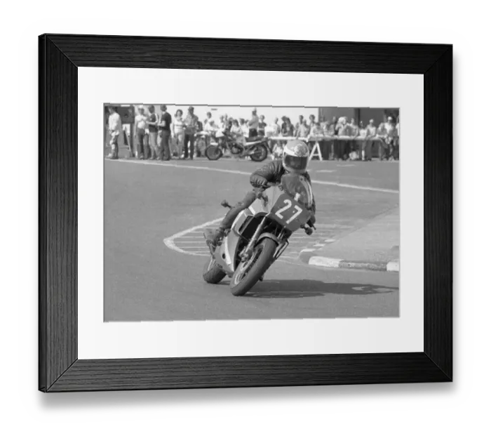 Framed Print : Jack Gow (Kawasaki) 1984 Production TT Framed Print : Jack Gow (Kawasaki) 1984 Production TT