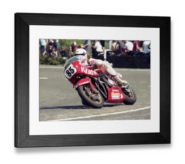 Framed Print : Elmer Geulen (Kawasaki) 1984 Classic TT Framed Print : Elmer Geulen (Kawasaki) 1984 Classic TT