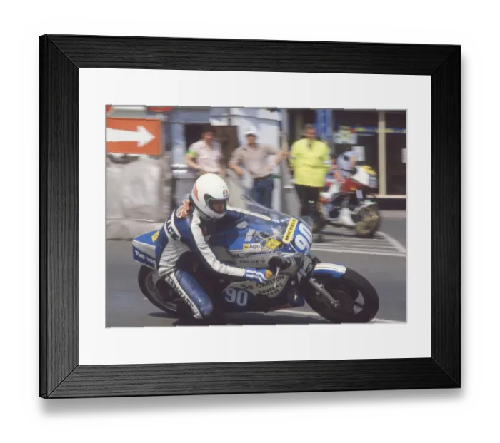 Framed Print : Bill McCormack (Kawasaki) 1984 Formula Two TT Framed Print : Bill McCormack (Kawasaki) 1984 Formula Two TT