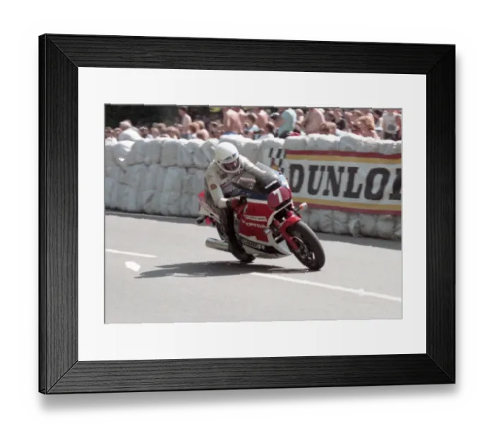 Framed Print : Bill Smith (Honda) 1984 Production TT Framed Print : Bill Smith (Honda) 1984 Production TT