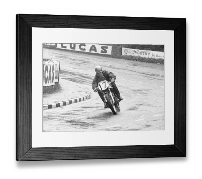 Framed Print : Cyril Julian (Norton) 1954 Senior TT Framed Print : Cyril Julian (Norton) 1954 Senior TT