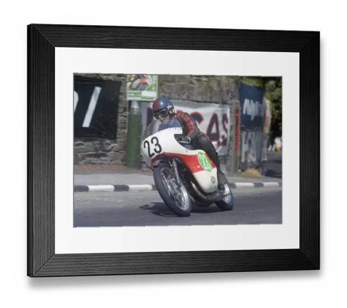 Framed Print : Chas Mortimer (Yamaha) 1969 Lightweight TT Framed Print : Chas Mortimer (Yamaha) 1969 Lightweight TT
