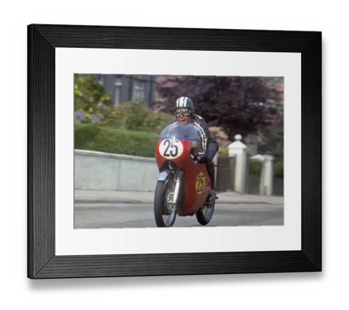 Framed Print : Brian Steenson (Seeley Matchless) 1969 Senior TT Framed Print : Brian Steenson (Seeley Matchless) 1969 Senior TT