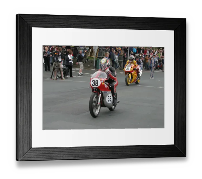 Framed Print : David Cretney (MV) 2010 TT Parade Lap Framed Print : David Cretney (MV) 2010 TT Parade Lap