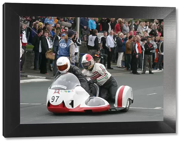 Brian Toombs & Kevin Murphy (BMW) 2010 TT Parade Lap