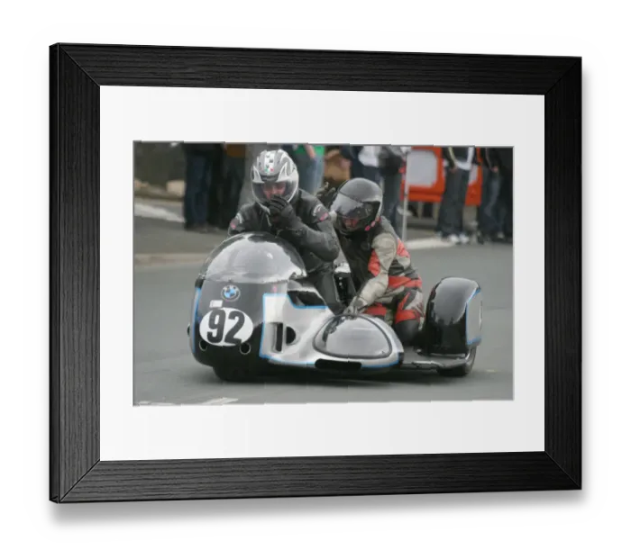 Framed Print : Paul Owen & Philip Parkes (BMW Busch) 2010 TT Parade Lap Framed Print : Paul Owen & Philip Parkes (BMW Busch) 2010 TT Parade Lap