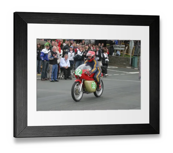 Framed Print : Michael Bracken (Ducati) 2010 TT Parade Lap Framed Print : Michael Bracken (Ducati) 2010 TT Parade Lap