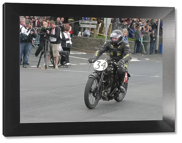 Michael Botting (AJS) 2010 TT Parade Lap