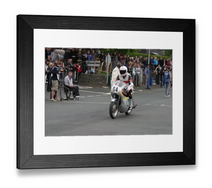 Framed Print : Paul Philips (Honda) 2010 TT Parade Lap Framed Print : Paul Philips (Honda) 2010 TT Parade Lap