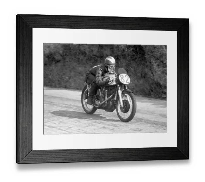 Framed Print : Phil Read (Norton) 1959 Junior Manx Grand Prix Framed Print : Phil Read (Norton) 1959 Junior Manx Grand Prix