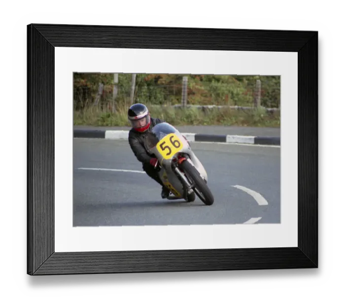 Framed Print : John Raynor (Honda) 1990 Senior Classic Manx Grand Prix Framed Print : John Raynor (Honda) 1990 Senior Classic Manx Grand Prix