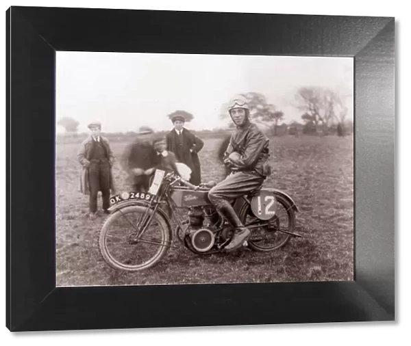 George Denley (Velocette) 1922 Lightweight TT