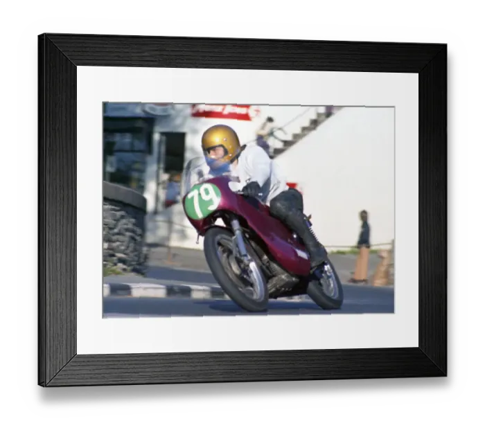 Framed Print : Colin Hardman (Ducati) 1974 Lightweight Manx Grand Prix Framed Print : Colin Hardman (Ducati) 1974 Lightweight Manx Grand Prix
