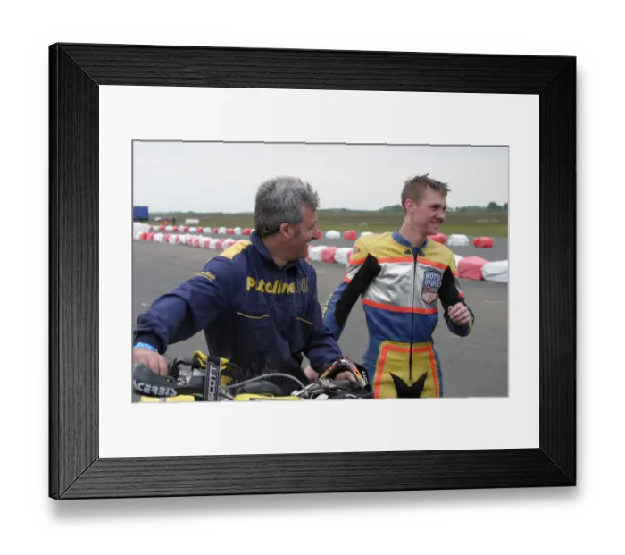 Framed Print : Christian Iddon (Husaberg) 2003 Supermoto at Jurby Framed Print : Christian Iddon (Husaberg) 2003 Supermoto at Jurby