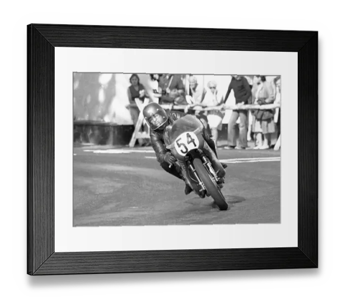 Framed Print : Mick Baybutt (Ducati) 1975 Lightweight Manx Grand Prix Framed Print : Mick Baybutt (Ducati) 1975 Lightweight Manx Grand Prix