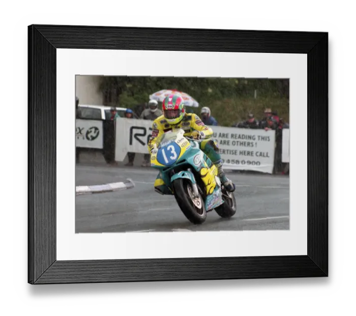Framed Print : Adrian Archibald (Honda) 1998 Junior TT Framed Print : Adrian Archibald (Honda) 1998 Junior TT