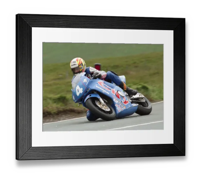 Framed Print : Michael Rutter (Honda) 1998 Junior TT Framed Print : Michael Rutter (Honda) 1998 Junior TT