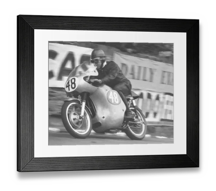 Framed Print : Harry Stanford (Mead Norton) 1960 Lightweight TT Framed Print : Harry Stanford (Mead Norton) 1960 Lightweight TT