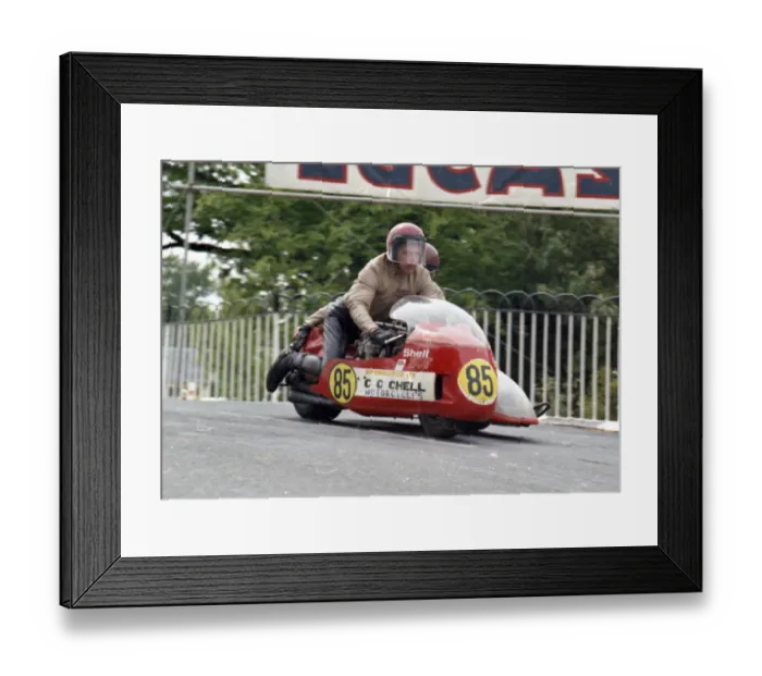 Framed Print : Dick Greasley & Stuart Atkinson (Chell Honda) 1974 Sidecar 750 TT Framed Print : Dick Greasley & Stuart Atkinson (Chell Honda) 1974 Sidecar 750 TT