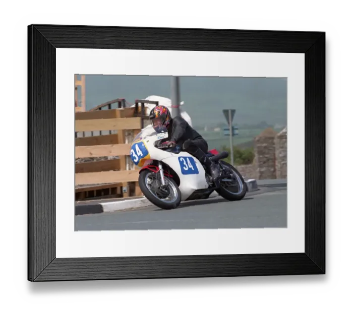 Framed Print : John Jones (Seeley) 2002 pre-TT Classic Framed Print : John Jones (Seeley) 2002 pre-TT Classic