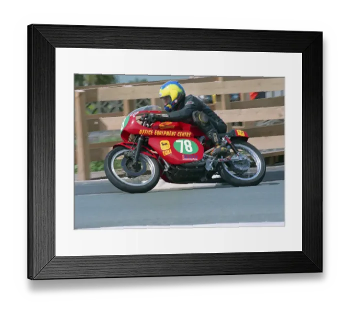 Framed Print : Dave Madsen-Mygdal (Ducati) 2002 pre-TT Classic Framed Print : Dave Madsen-Mygdal (Ducati) 2002 pre-TT Classic