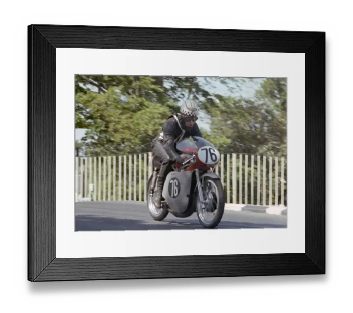 Framed Print : Grant Gibson (Bultaco) 1965 Ultra Lightweight TT Framed Print : Grant Gibson (Bultaco) 1965 Ultra Lightweight TT