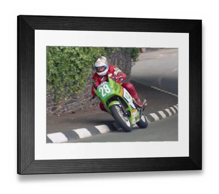 Framed Print : Malcolm Wheeler (Kawasaki) 1988 Production C TT Framed Print : Malcolm Wheeler (Kawasaki) 1988 Production C TT
