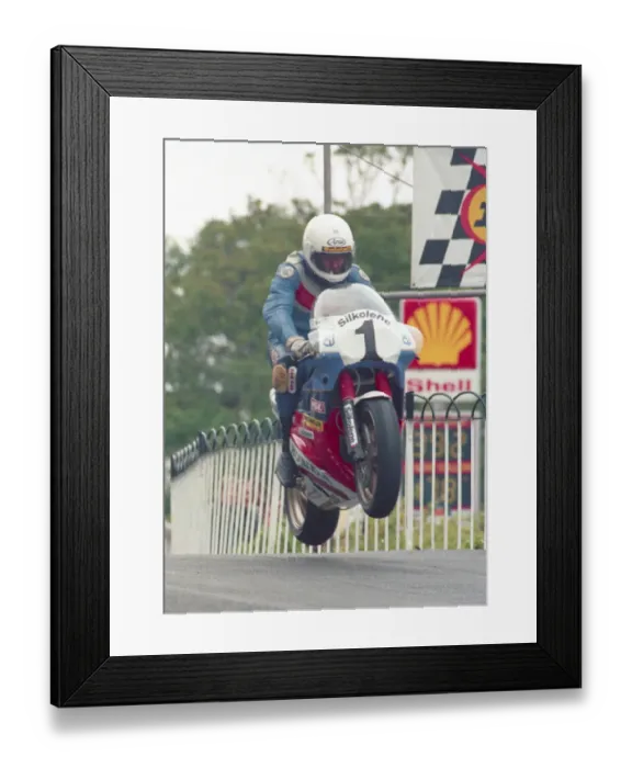 Framed Print : Nick Jefferies (Honda) 1988 Formula One TT Framed Print : Nick Jefferies (Honda) 1988 Formula One TT