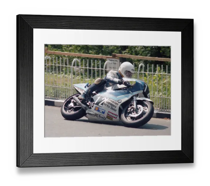 Framed Print : Johnny Rea (Yamaha) 1988 Junior TT Framed Print : Johnny Rea (Yamaha) 1988 Junior TT