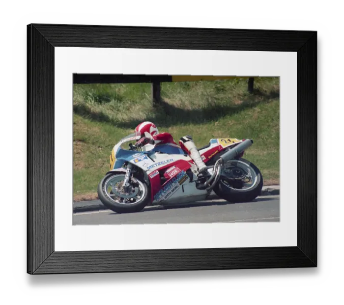 Framed Print : Carl Fogarty (Honda) 1988 Senior TT Framed Print : Carl Fogarty (Honda) 1988 Senior TT