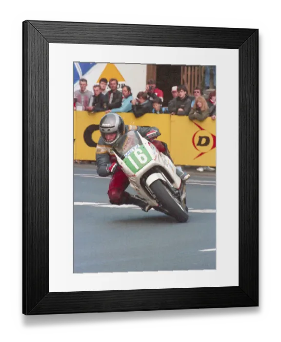 Framed Print : Howard Selby (Kawasaki) 1988 Production C TT Framed Print : Howard Selby (Kawasaki) 1988 Production C TT