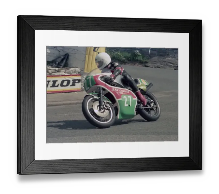 Framed Print : Steve Hislop (Rotax) 1986 Junior TT Framed Print : Steve Hislop (Rotax) 1986 Junior TT