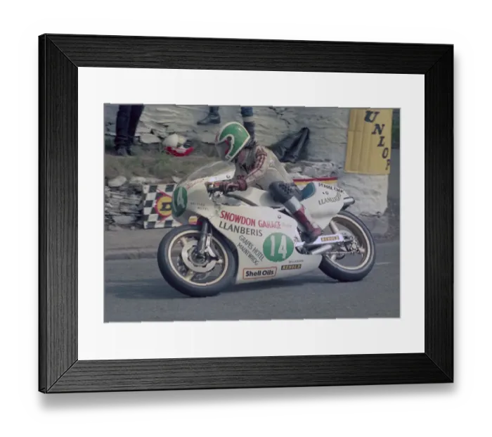 Framed Print : Kenny Shepherd (Spondon) 1986 Junior TT Framed Print : Kenny Shepherd (Spondon) 1986 Junior TT