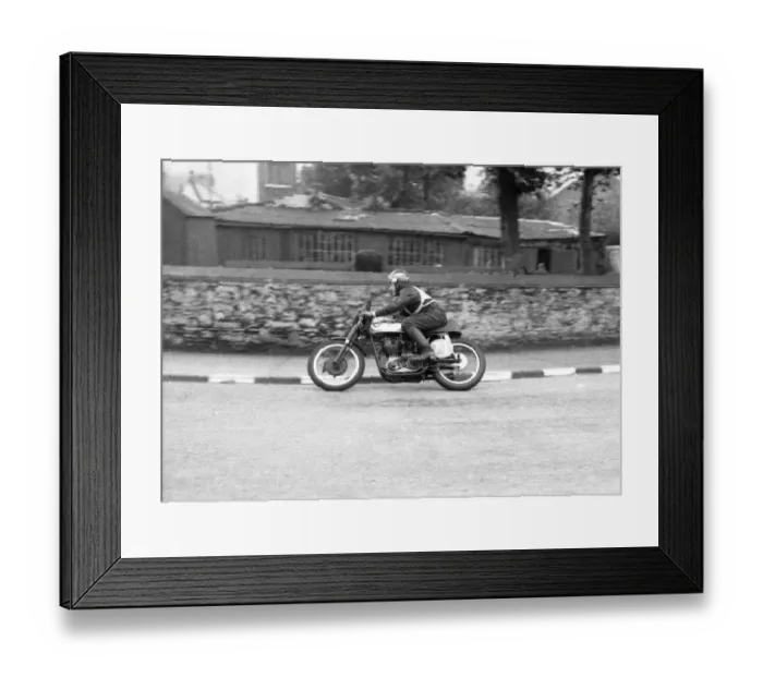 Framed Print : David Legge (BSA) 1956 Senior Manx Grand Prix Framed Print : David Legge (BSA) 1956 Senior Manx Grand Prix