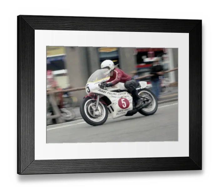 Framed Print : John Limerick (Yamaha) 1980 Newcomers Manx Grand Prix Framed Print : John Limerick (Yamaha) 1980 Newcomers Manx Grand Prix