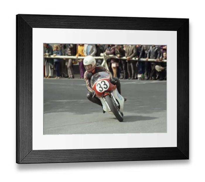 Framed Print : Gordon Craig (Aermacchi) 1974 Junior Manx Grand Prix Framed Print : Gordon Craig (Aermacchi) 1974 Junior Manx Grand Prix