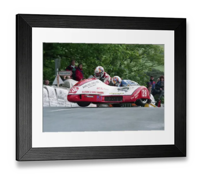 Framed Print : Gary Bryan & Ivan Murray (Baker Yamaha) 2000 Sidecar TT Framed Print : Gary Bryan & Ivan Murray (Baker Yamaha) 2000 Sidecar TT