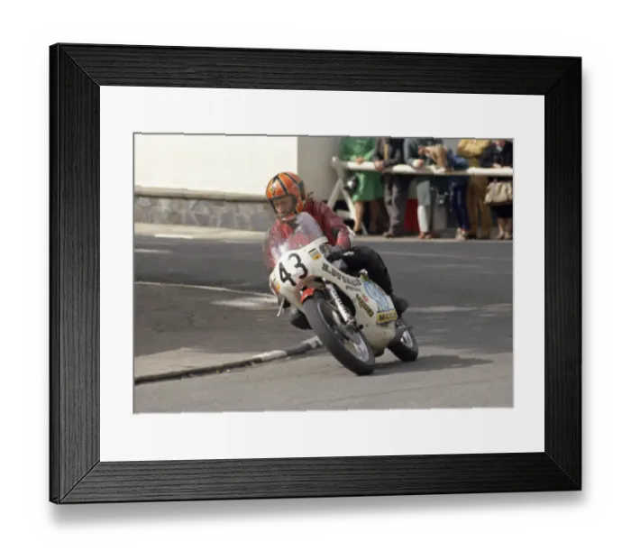 Framed Print : Bernard Murray (Dugdale Maxton Yamaha) 1974 Junior Manx Grand Prix Framed Print : Bernard Murray (Dugdale Maxton Yamaha) 1974 Junior Manx Grand Prix