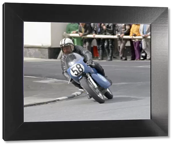 Mick Hunt (Desmo Ducati) 1974 Junior Manx Grand Prix