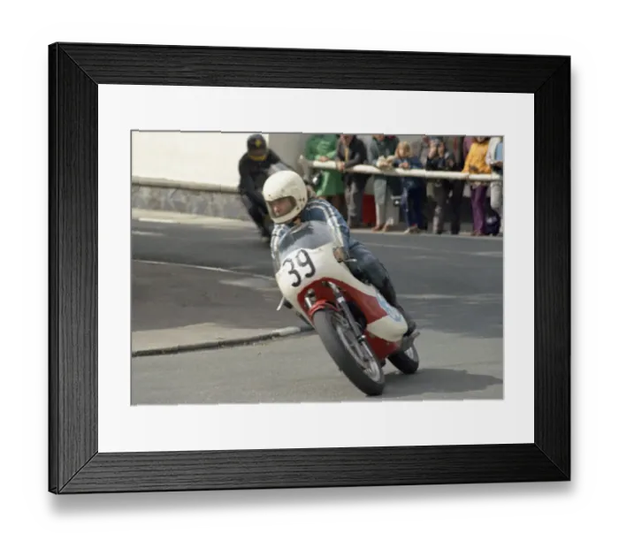 Framed Print : Dave Massan (Yamaha) 1974 Junior Manx Grand Prix Framed Print : Dave Massan (Yamaha) 1974 Junior Manx Grand Prix