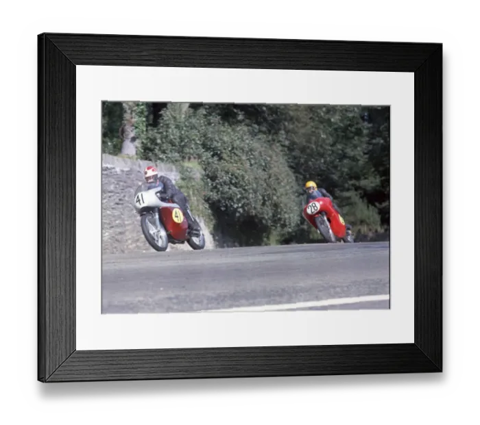 Framed Print : Ray Wales (Norton) and John Samways (Norton) 1967 Senior Manx Grand Prix Framed Print : Ray Wales (Norton) and John Samways (Norton) 1967 Senior Manx Grand Prix