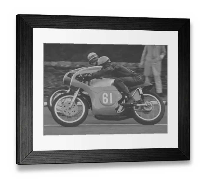 Framed Print : Alan Dickinson (DMW) 1966 Lightweight Manx Grand Prix Framed Print : Alan Dickinson (DMW) 1966 Lightweight Manx Grand Prix