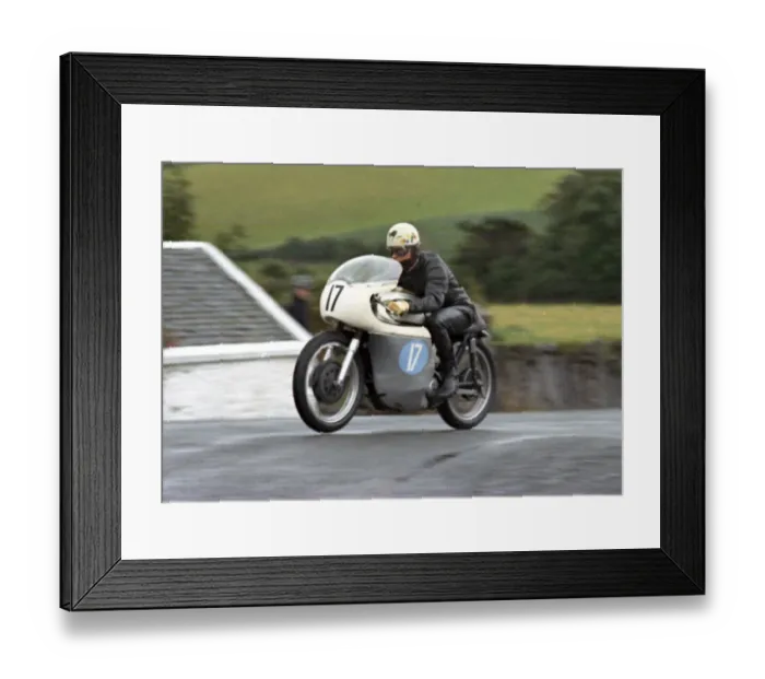 Framed Print : John Wetherall (Norton) 1967 Junior Manx Grand Prix Framed Print : John Wetherall (Norton) 1967 Junior Manx Grand Prix