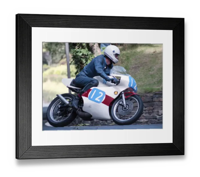 Framed Print : Rich Rogers (Yamaha) 1990 Junior Manx Grand Prix Framed Print : Rich Rogers (Yamaha) 1990 Junior Manx Grand Prix