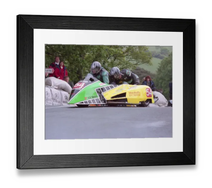 Framed Print : Roy Tansley & Roy King (DMR Yamaha) 2000 Sidecar TT Framed Print : Roy Tansley & Roy King (DMR Yamaha) 2000 Sidecar TT